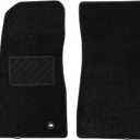 WENNEBIRD Superior Carpet Front Row Floor Mats for 2014-2019 Toyota Highlander, 0.5-Inch Ultra-Thick, Noise-Reducing, All-Weather Waterproof Anti-Slip 2-Pc Set
