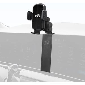FICS Car Phone Holder for Hyundai Tucson Facelift 2024 2025 2026 – Instrument Panel Mount, Custom-Fit SUV Interior Accessory for Navigation, No Adhesive or Tools Needed