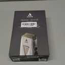 Andis TS-1 17235 Pro Foil Lithium Titanium Foil Shaver, Cord/Cordless, Smooth Shaving Cordless Shaver with Charger, Gray