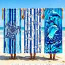 Microfiber Beach Towel, Oversized Quick Dry Pool Towel 72”x 35” Beach Towel Sand Free Super Absorbent Large Towels for Swimming Beach Accessories Essentials Adults Gifts (3pc)
