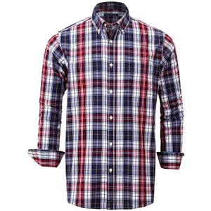 Double Pump Men's Button Down Shirts Cotton Long Sleeve Shirts Regular Fit (Small, Res Black 099)