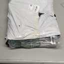 8x10ft Clear tarp, Clear Heavy Duty tarp 14Mil Thickened Transparent Tear Resistant Water Resistant PVC Vinyl Tarpaulin Enclosure with Grommets and Reinforced Edges for Patio, Porch, Outdoor