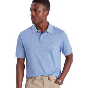 vineyard vines Edgartown Pique Polo (Blue, XS)