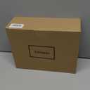 Burnt Orange Halloween Flameless Pillar Candles with Remote, Ghost LED Wax Candles Battery Operated Set of 3