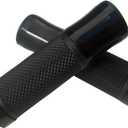 Black Open End Handlebar Grips Gel Compatible for 2018 Kawasaki Z125 Pro