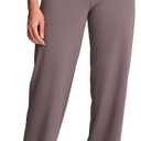 Yogipace Women's High Rise Wide Leg Yoga Pants with Pockets, 27"-35"