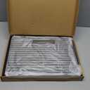 304 Stainless Steel Dish Drying Rack- Space-Saving Dish Rack, Dish Racks for Kitchen Counter, Fruit and Vegetable Drain,11.8''W x 16.5''L, Black