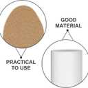 DOITOOL Dog Ear Support Kit with Adhesive Ear Posting Patches for Puppies and Dogs Correction Tool for Natural Suitable for All Breeds and Ages (Beige)