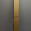 DEZ FURNISHINGS EZ Stick No Drill No Tools Cordless 1" Light Filtering Cellular Shade, 42" W x 48" H, Cream