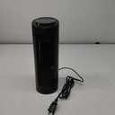 GRIDR Tower Fan Bladeless with 3 Speeds, 4 Mode [AI, Normal, Natural, Sleep], Table Fan 80° Oscillation, Touch Screen + Remote Control, 12H Timer, 13" Desk Fan for Bedroom Home Office Desktop-Black