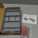 Smart Drawer Organizer Multi Level, Adjustable Folding Junk Drawer Organizer For Kitchen, Bathroom, Office, And Bedroom  Space-Saving Makeup Organizer (Grey)