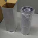 30 Oz Sublimation Tumblers Bulk (24 Pack) - Stainless Steel Double Wall Vacuum Insulated Cups With Straw, Individually Boxed