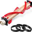 Landhoow Vacuum Brush Roller Replacement Parts with 3 Pcs Vacuum Belt Compatible with Oreck Xl, Cleaner Belt Compatible with 0300604, Upright Replacement Parts for House and Office Clean