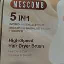 MESCOMB 5 in 1 Hot Air Styler Wrap for Fast Drying, Straightening,Curling
Auto-Wrap Curler for Anti-Frizz Styling with High-Speed Hair Dryer,No Heat Damage,Includes Travel Case