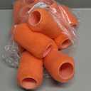 Reusable Paint Roller Cover Refill 4" x 3/8" inch Nap Woven Polyester Washable PVC Plastic Core (Pack of 12)