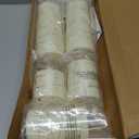 Homemory Flameless Candles with Embedded Star String Fairy Lights, Battery Operated Candles, LED Candle, Fake Candles with Remote Control and Timer, Ivory, Set of 5(H4 5" 6" 8" 8")