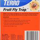 4 x Terro Fruit Fly Traps for Indoors (6 Pack) + 270 Days of Lure Supply