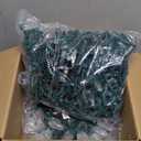 C9 LED Christmas Lights Outdoor, 66 Feet 100 LED Strawberry String Lights with 100 Spring Clamps, Waterproof Commercial Grade Extendable for Outside Roofline Patio Home Xmas Decoration, Pure White