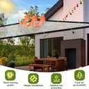 Shade Cloth-80% Aluminum Sunblock Neting,Durable Mesh Tarp with Grommets,Shade Cloth for Garden,Car, Outdoor Pergola,Greenhouse,Chicken Coop and Dog Kennel(Silver)