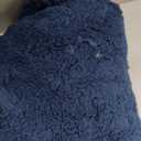 Bedsure GentleSoft Fuzzy Faux Fur Twin Blanket, Navy Blue Cozy Gifts for Men, Soft Sherpa Fleece Plush Warm Minky Thick Blanket Twin Size for Bed, Navy Dorm Decor Blue Gifts for Boys, 60x80