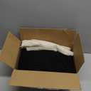 SUBRTEX Waffle Braided Bath Mat, 24" x 55" Soft Waffle Bath Rugs, Absorbent Non Slip Bathrooom Mats, Machine Washable Area Rug for Bathroom, Quick Dry, Black