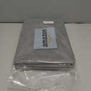 COSY HOMEER Stair Landing Rugs Non-Slip Corner Indoor Edging Stair Treads for Wooden Steps,Washable Soft Stair Landing Mat for Kids,Elder and Dogs,Polyester,TPE Backing,Medium Grey,30x30inch