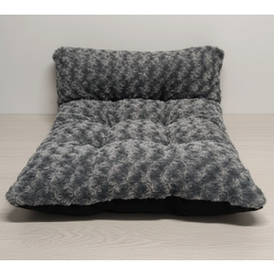 BurgeonNest Dog Car Seat for Small Dogs, Soft Pet Car Travel Home Bed Under 25 lbs, Fully Detachable and Washable Cat Booster Carseats with Storage Pockets and Clip-On Leash Portable Carrier, 29x21 inch