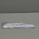 AIZESI Spring Tension Curtain Rod 24 to 46 Inch, White, 1Pcs, Iron, Tension Mounted