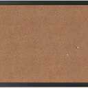 U Brands Cork Bulletin Board, 17" x 23", Black Wood Frame