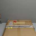 Maydear Bamboo Round Side Table Small Accent Table or Coffee Table for Living Room, Bedroom, or Office, Easy Assembly, 3-Leg Design