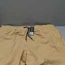 BRISIRA Mens Swim Trunks Swim Shorts Quick Dry 5 inch Inseam Beach Shorts with Compression Liner and Zipper Pocket, Size 42