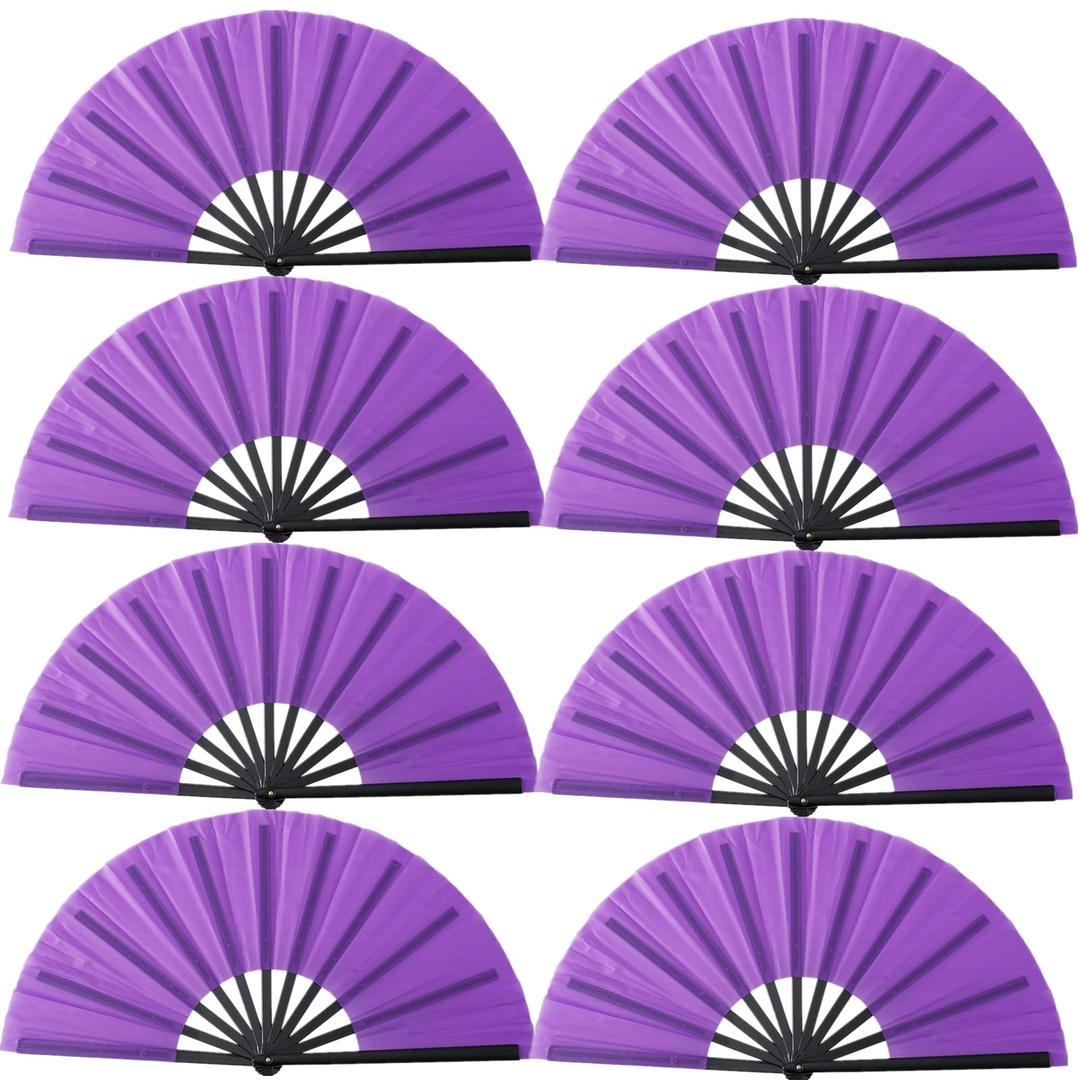 2/4/8/12/20pcs Folding Clack Hand Fans for Line Dancing Tai Chi, Handheld Fan for women foldable,Boots On The Ground Fan