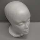 SHANY Styrofoam Model Heads ,Hat Wig Foam Mannequin Female Wig Head Stand ,Mannequin Head for wigs , Wig Holder - Round Base , 10.5 Tall with 20 1/2 Inches Circumference Female Mannequin Head -1 Piece