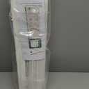 DEZ FURNISHINGS Cordless 2" Smooth Faux Wood Blind, 23" W x 48" H, Smooth White