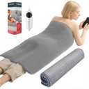 Extra Large Heating Pad - 20"x40" Heating Pad for Back Pain Relief & Period Cramps -10 Heat Settings & 3 Timing Options, Soft Machine Washable Fabric- Heat pad for Back, Shoulder, Neck, Abdomen, Legs