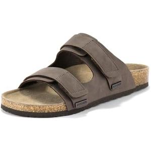 FITORY Womens Sandals with Arch Support Cork Slides for Summer Size 8