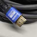 18Gbps hdmi Cable 50ft with Gripping Connectors,4k Ultra high Speed Ethernet 2.0 Flexible Cord Support 4K@60Hz HDR,HDCP2.2,ARC,3D and CEC for HDTV/PS4/3/Xbox/Monitor/Projector ect