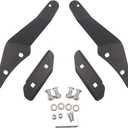 52 Inch Curved LED Light Bar Mount Brackets Upper Windshield Mounting Brackets Roof Mount Brackets Compatible with Nissan Patrol Y61 Toyota Landcruiser 80