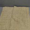 MIULEE Beige Corduroy Decorative Throw Pillow Covers Pack of 2 Soft Striped Pillows Pillowcases with Broad Edge Winter Modern Boho Home Decor for Couch Sofa Bed 18x18 Inch