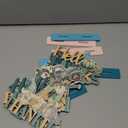 6 Pcs Thanksgiving Fall Wooden Sign Blue Teal Fall Decor Autumn Table Decoration Pumpkin Centerpieces Tabletop Decor for Harvest Farmhouse Home Party Decorations Supplies