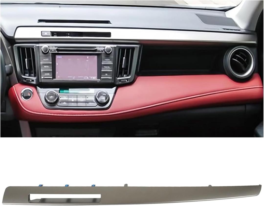 Center Instrument Cluster Finish Panel For Toyota RAV4 2013-15 55412-42070