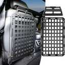 Tactical Seat Back Molle Panel Compatible with 2015-2025 Ford F150 / Raptor, 2017-2025 Super Duty Accessories Rigid Molle Seat Back Organizer Storage System Fit for 2015-2025 F-150 Accessories
