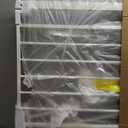 DUMOS 30-40.5" Baby Gate for Stairs & Doorways, Auto Close, White