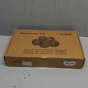 Zhenx Ceramic Fire Balls, 3 Inch, Set of 15 Round Fire Stones, for Indoor and Outdoor Fire Pits, Fire Bowls and Fireplaces, Grey (Gray)