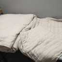 WDCOZY Beige California Oversized Cal King Size Quilt Bedding Sets with 2 Pillow Shams, Neutral Lightweight Soft Bedspread Coverlet Bed Cover for All Season, 3 Pieces, 116x106 inches