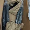 Steel Tamper Tool, Hand Tamper with Larger 8"x10" Rectangular Metal Tamper Head, 49 inch Long Handle Ground Tamper Tool for Dirt, Heavy Duty Garden Tamper for Soil, Landscaping, Black