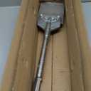 65A Shank 6 Inch Wide Floor Scraper Chisel Bit - 24" Long Alloy Steel Jack Hammer Drill Bit Blade Scraper, Spring-loaded Bolt Reinforcement, Removal Tools for Tile Thinset Hardwood Adhesive