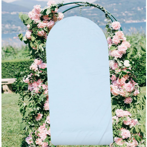 Lurrose Versatile Wedding Arch Backdrop Cover Stylish Wall Decoration for Banquets Fabric for Weddings and Events Charming for Any Space 45"×80"