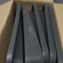 Vertical Shoe Rack,5 Tiers Stackable Shoe Rack for 10 Pairs, Narrow Shoe Tower,Space Saving, for Entryway, Living Room, Bedroom,Closet,DIY Free Standing Shoe Organizer(Grey 5 Tiers)