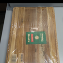 Riveira Teak Wood Cutting Board  Gourmet Teak Grandeur: 20 x 14 Wooden Cutting Board  Natural Wooden Cutting Boards For Kitchen Decorative  Innovative Juice Grooves Teak Wooden Chopping Board